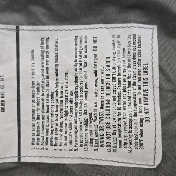 Military Issue Field Jacket - Picture 9 of 11